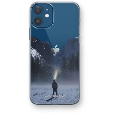 Afbeelding van Case Company® hoesje geschikt voor iPhone 12 mini Wanderlust Soft Cover Telefoonhoesje Bescherming aan alle Kanten en Schermrand