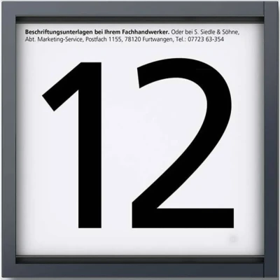 Afbeelding van Siedle 210004927 00 Functiemodule voor Accessoires deurintercom Antraciet