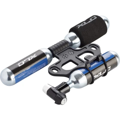 Afbeelding van XLC Co2 mini fietspomp incl. 3 patronen PU M03 Zwart