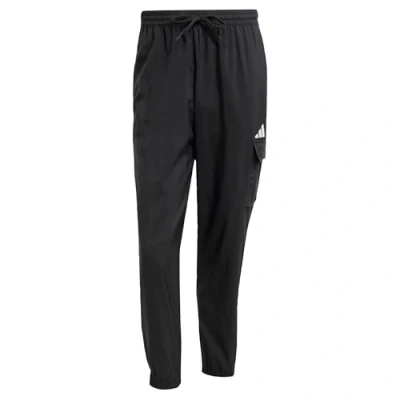 Afbeelding van adidas Sportswear Essentials Small LOGO Broek, Heren, Maat: Large, Black/white