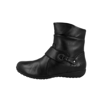 Afbeelding van Josef Seibel NALY 65 Cowboy/Bikerlaarsjes, Dames, Maat: 42, Black vl Leer