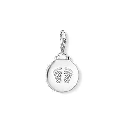 Afbeelding van Thomas Sabo Charm Club 925 Sterling Zilveren Baby Feet Bedel 1692 051 14