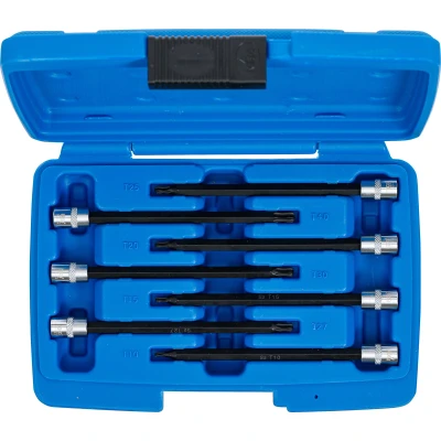 Afbeelding van BGS Dopsleutelbitset 1/4&quot; Torx met kogelkop T10 T40 7 delig