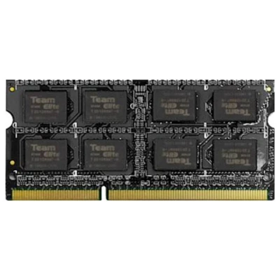 Afbeelding van Team Group 4 GB DDR3L SO DIMM geheugenmodule 1 x 1600 MHz (1 4GB, 1600 MHz, RAM, DIMM), Zwart
