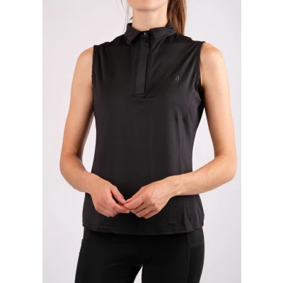 Image de Montar Polo Fiona Sans Manche Noir S