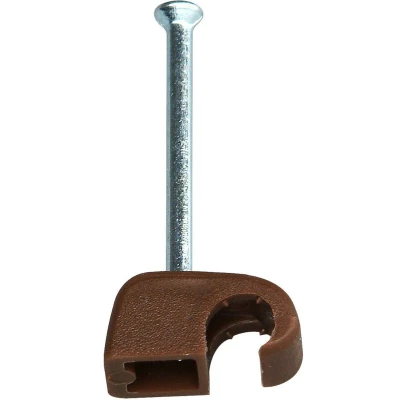 Afbeelding van Kopp 342606089 Spijkerclip Bundel Ø (bereik) 4 tot 7 mm Bruin 50 stuk(s)