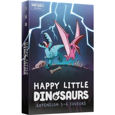 Afbeelding van Asmodee TeeTurtle Happy Little Dinosaurs : uitbreiding voor 5 6 spelers Bordspellen Kaartspellen Volwassenen en kinderen vanaf 8 jaar 2 tot Franse versie