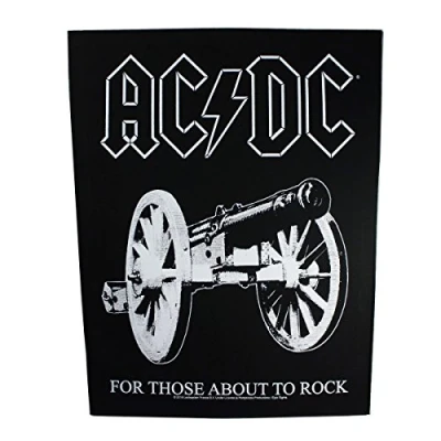 Afbeelding van AC/DC For Those About To Rock Patch Zwart