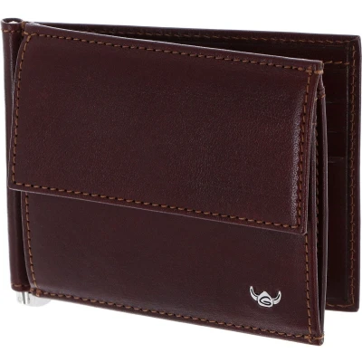 Afbeelding van Golden Head Portemonnee Colorado RFID Protect Clip Billfold Tobacco Bruine