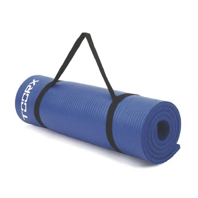Afbeelding van Toorx Fitness Fitnessmat Met Draagkoord MAT 172 Blauw Foam