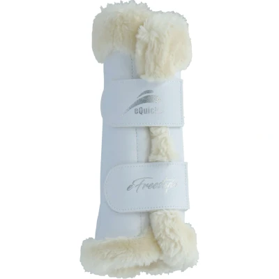 Afbeelding van eQuick Dressage Boots eFreestyle Front Wit Cob Agradi.be