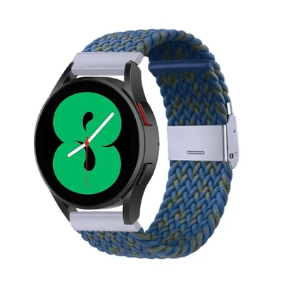 Afbeelding van Huawei GT 4 41mm Braided nylon bandje Blauw / groen gemêleerd