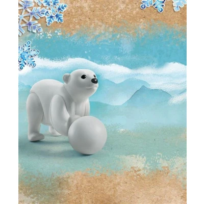 Image de Playmobil Wiltopia 71073 Bébé Ours polaire