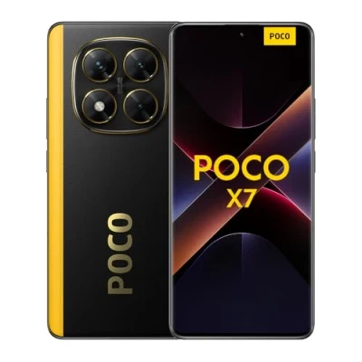 Afbeelding van Xiaomi POCO X7 Smartphone, 12 + 512 GB, zwart, 50 MP handcamera met OIS, 5110 mAh batterij, IP68 (niet meegeleverd)