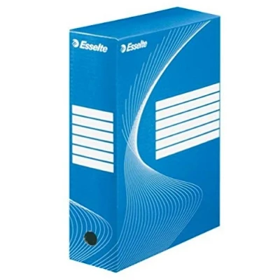 Afbeelding van Esselte 25 stuks standaard archiefdozen A4/ministerpapier blauw