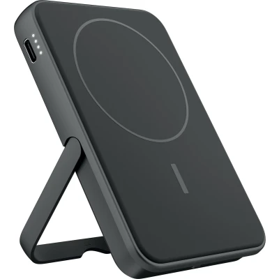 Afbeelding van Fresh &#039;n Rebel Magnet Wireless Powerbank 5000 mAh Storm Grey
