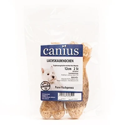 Afbeelding van Canius EU zalm snack 12cm vis 2 stuks