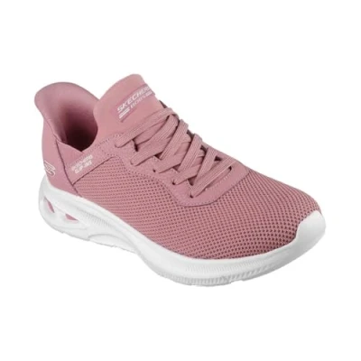 Afbeelding van Skechers Slip Ins Bobs Sport Unity Pinch Of Luck 117509 BLSH, Vrouwen, Roze, Sneakers, maat: 38,5