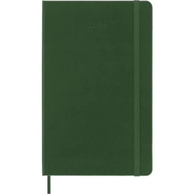 Image de Agenda civil Moleskine semainier grand format couverture rigide 2025 vert myrtille