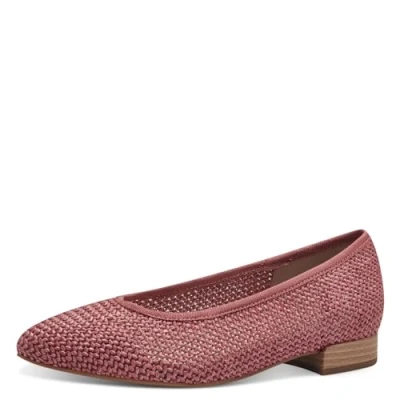 Afbeelding van Jana Ballerina&#039;s, Dames, Maat: 38, Rose Textiel