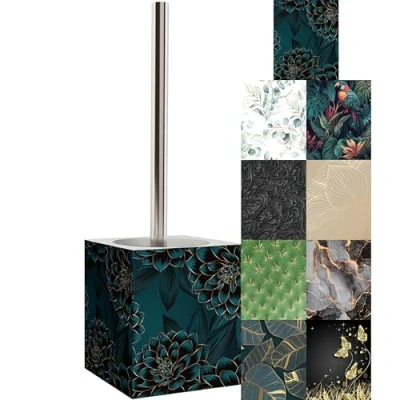 Afbeelding van Sanilo Toiletborstel Keuze uit vele mooie toiletborstels hoogwaardige kwaliteit elegant design (dahlia&#039;s)