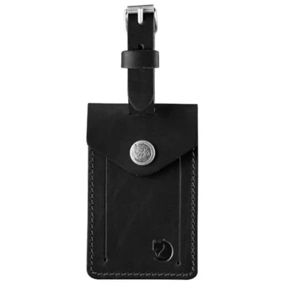 Afbeelding van Fjallraven Leather Luggage Tag BLACK