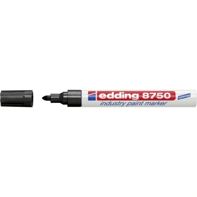 Afbeelding van Lakmarker edding 8750 industrie zwart