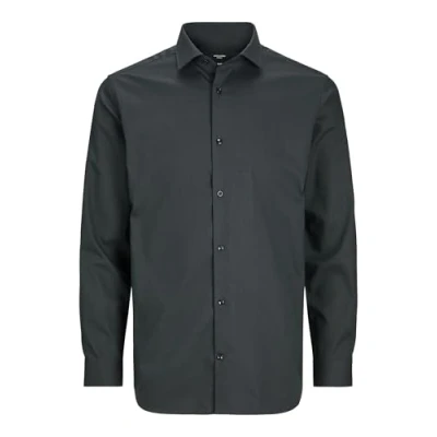 Afbeelding van Jack &amp; Jones Premium Jprblaparker NOOS Overhemd, Heren, Maat: Medium, Darkest spruce