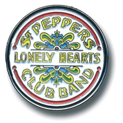 Afbeelding van The Beatles Sgt. Pepper Drum Pin
