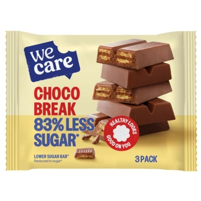 Afbeelding van WeCare Chocolate Break (3 repen)