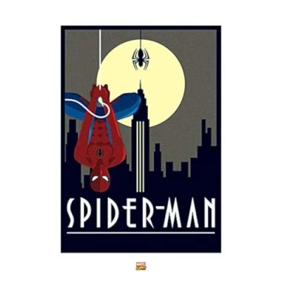 Afbeelding van Pyramid Poster Marvel Deco Spiderman Hanging 80 X 60 Cm Multicolor