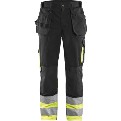 Afbeelding van Blaklader Werkbroek High Vis 1529 1860 Zwart/High Geel D84