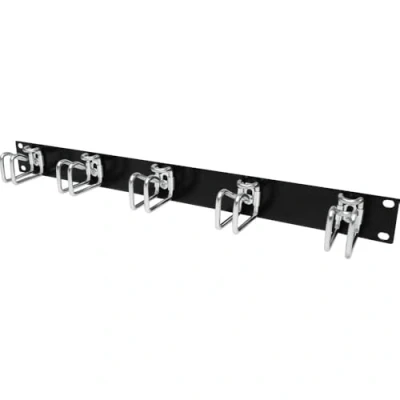 Afbeelding van Rittal 5502.205 19 inch Kabelvoering voor patchkast 1 HE Zwart