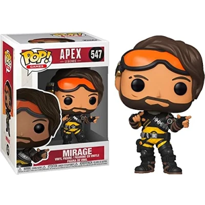 Afbeelding van Funko Pop! Games: Apex Legends Mirage Vinyl figuur om te verzamelen Cadeau idee Officiële Producten Speelgoed voor Kinderen en Volwassenen Video Games Fans
