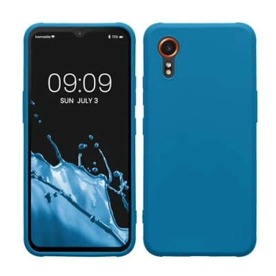 Afbeelding van kwmobile telefoonhoesje geschikt voor Samsung Galaxy Xcover7 Hoesje smartphone Back cover in Caribisch blauw