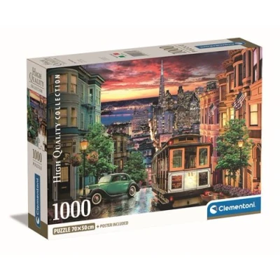 Image de Puzzle Compact Clementoni San Francisco 1000 pièces