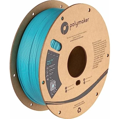 Afbeelding van Polymaker PB01010 PolyLite Filament PETG Hittebestendig, Hoge treksterkte 1.75 mm 1000 g Turquoise 1 stuk(s)
