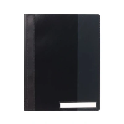 Afbeelding van Snelhechter Durable A4 PVC extra breed zwart