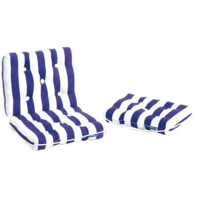 Afbeelding van Silerswaar Kapok Kussen Blauw Dubbel