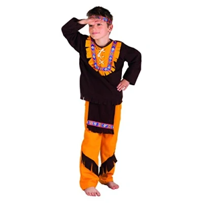 Afbeelding van Boland Kostuum Little chief (4 6 jr) Kinderen Indiaan Cowboy