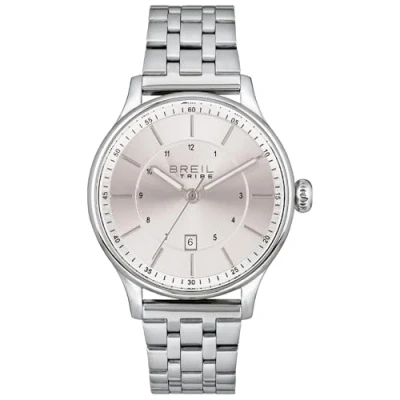 Afbeelding van Breil Classy Horloge acciaioargento, Heren, Maat: One Size, Acciaio argento