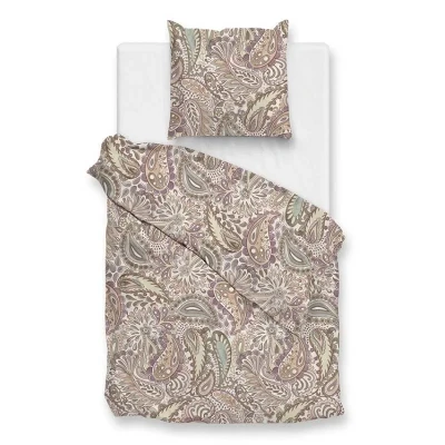 Afbeelding van Zohome Dekbedovertrek Fe Deken Dekbed Multi 100% Katoen Paisley 140x220 + 1 sloop 60/70 cm