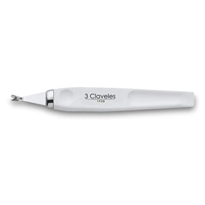 Afbeelding van 3 claveles Cranberry 12350 nagelriemtang, roestvrij staal, 10 cm, 1 stuk (1 stuk)