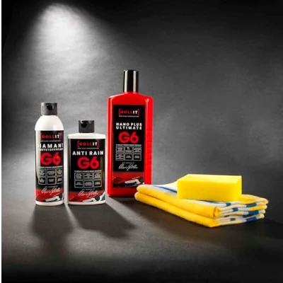 Afbeelding van GOLLIT Starterset I glanzende afdichting 500 ml, nano verzegeling 200 kunststofverzorging 250 ml. Made in Germany
