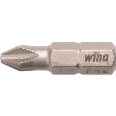 Afbeelding van Wiha 08048 Kruis bit PH 2 Chroom vanadium staal Gehard C 6.3 50 stuk(s)