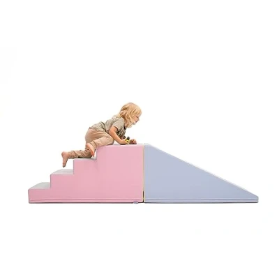 Afbeelding van IGLU XXL zachte schuimblokken set lichtpastel