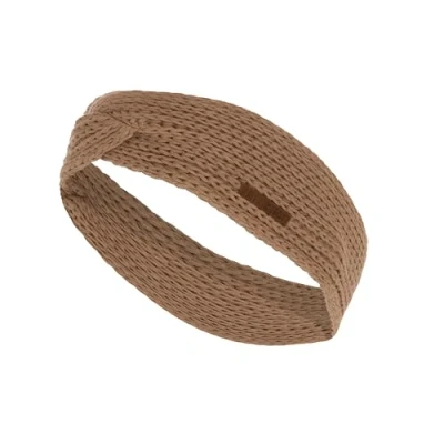 Afbeelding van Knit Factory Oorwarmers, Dames, Maat: One Size, Nude