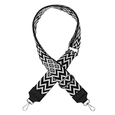 Afbeelding van AiQInu Verstelbare schouderriem voor tassen, 3,8 cm breed, 80 140 cm, zeer lang, verstelbaar, handtassen, crossbody tas dames, knutselaccessoires
