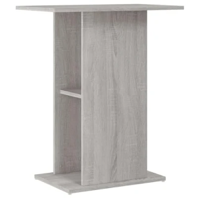 Afbeelding van vidaXL Aquariumstandaard 60,5x36x72,5 cm bewerkt hout grijs sonoma