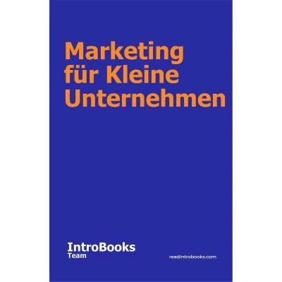 Afbeelding van Marketing Für Kleine Unternehmen